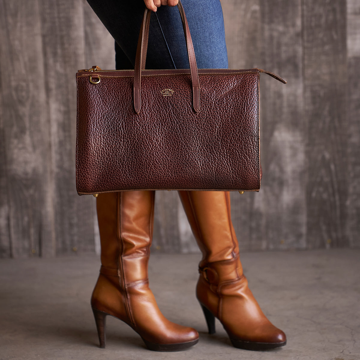 Adella Satchel No.600 | Horween® Bison Tan NEW