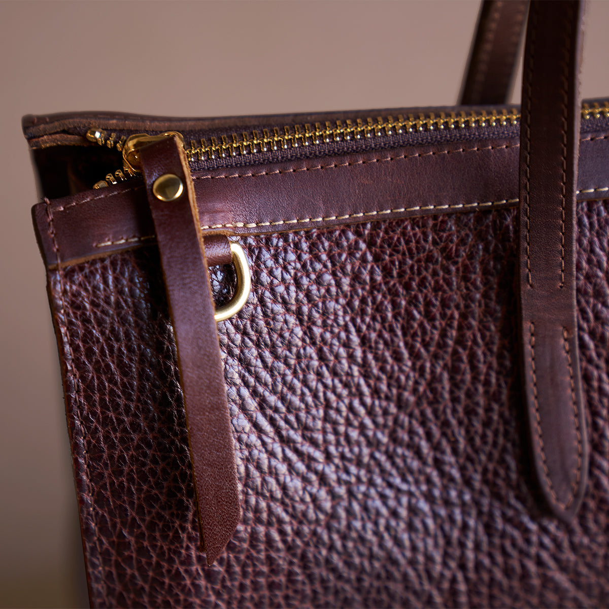 Adella Satchel No.600 | Horween® Bison Brown