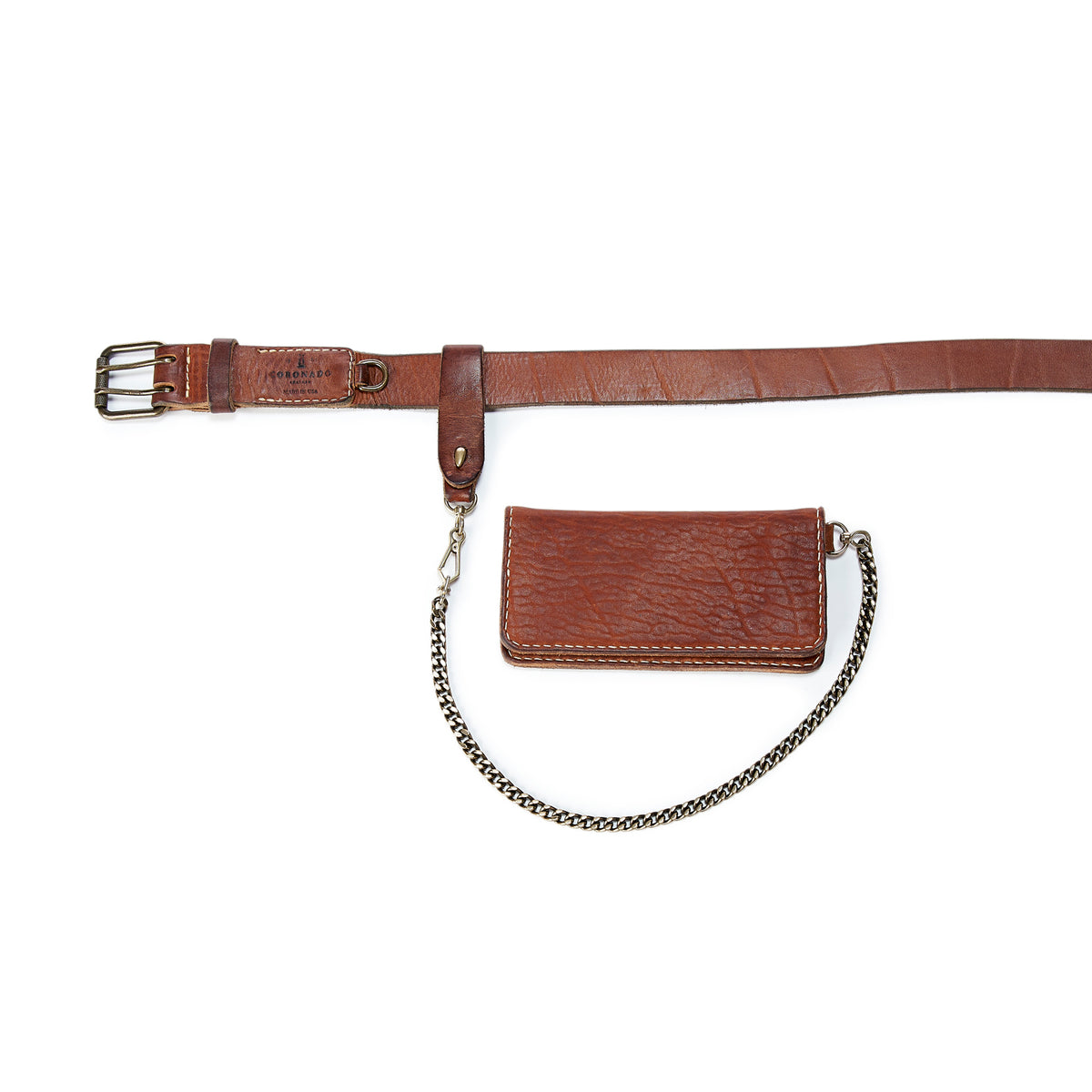 No.830 Long Vintage Stone-Washed Wallet