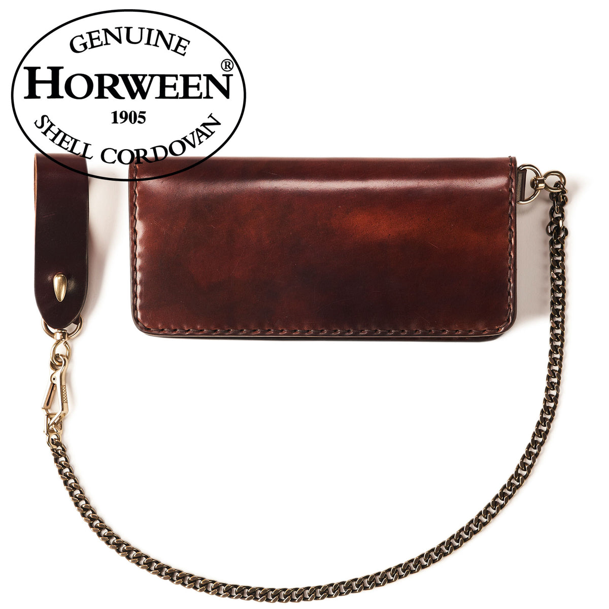 No.830 Horween® Shell Cordovan Long Wallet
