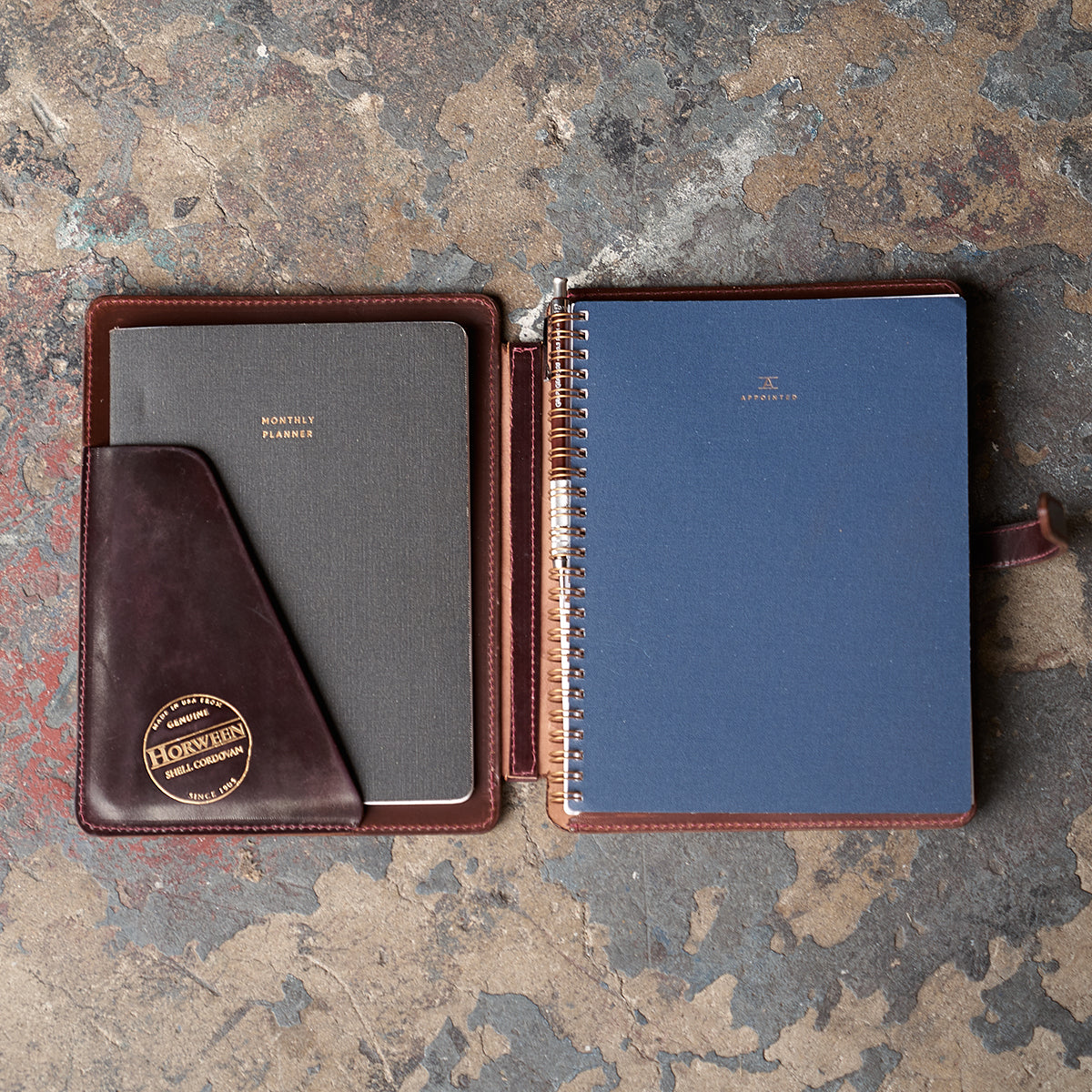 Shell Cordovan Folio No.218 (LE Marbled)