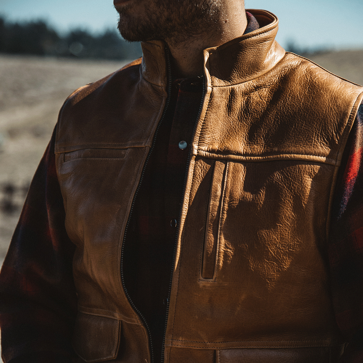 No.209 Kodiak Travel Vest | Nubuck Charcoal