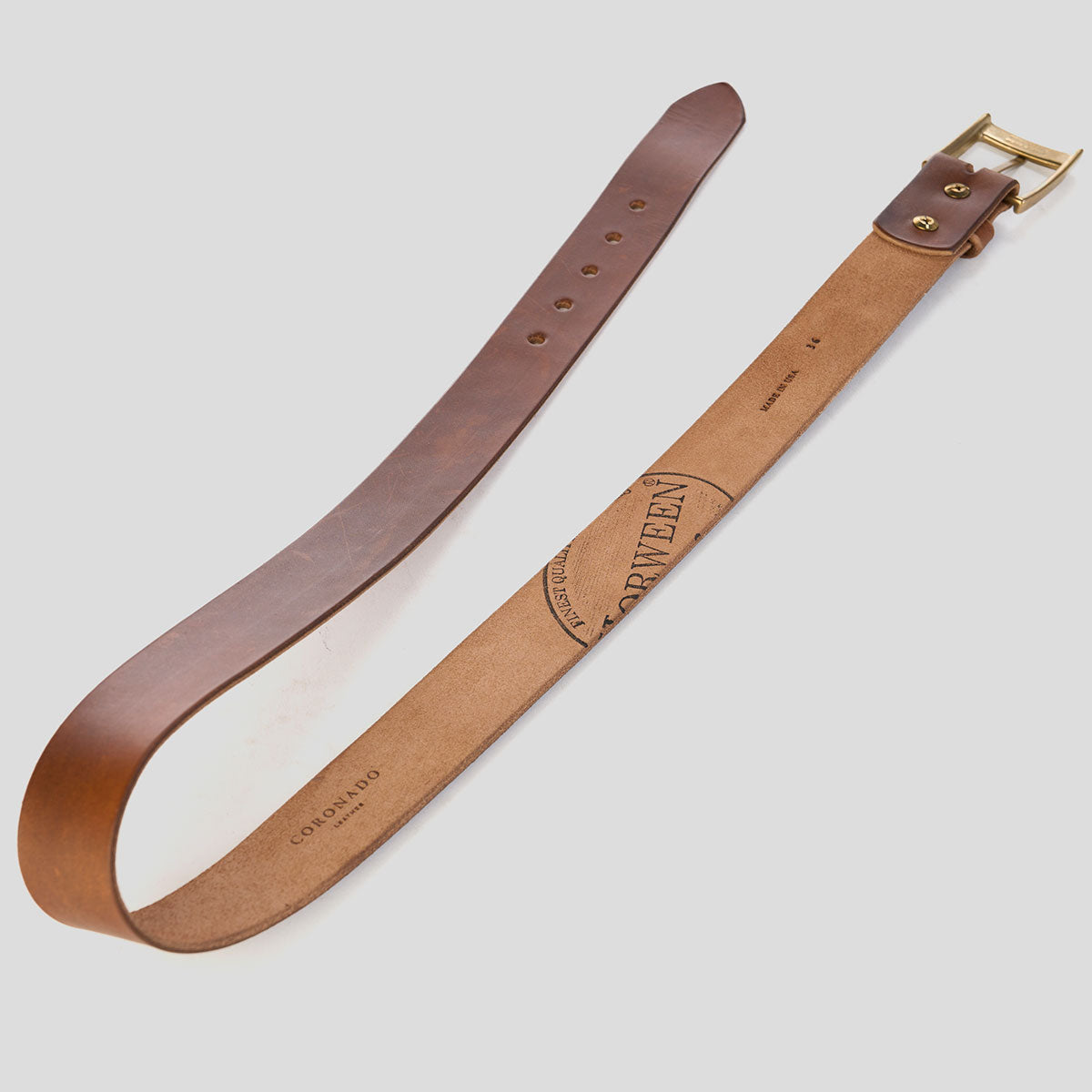 Classic Horsehide Belt No.94 | Dark Chocolate
