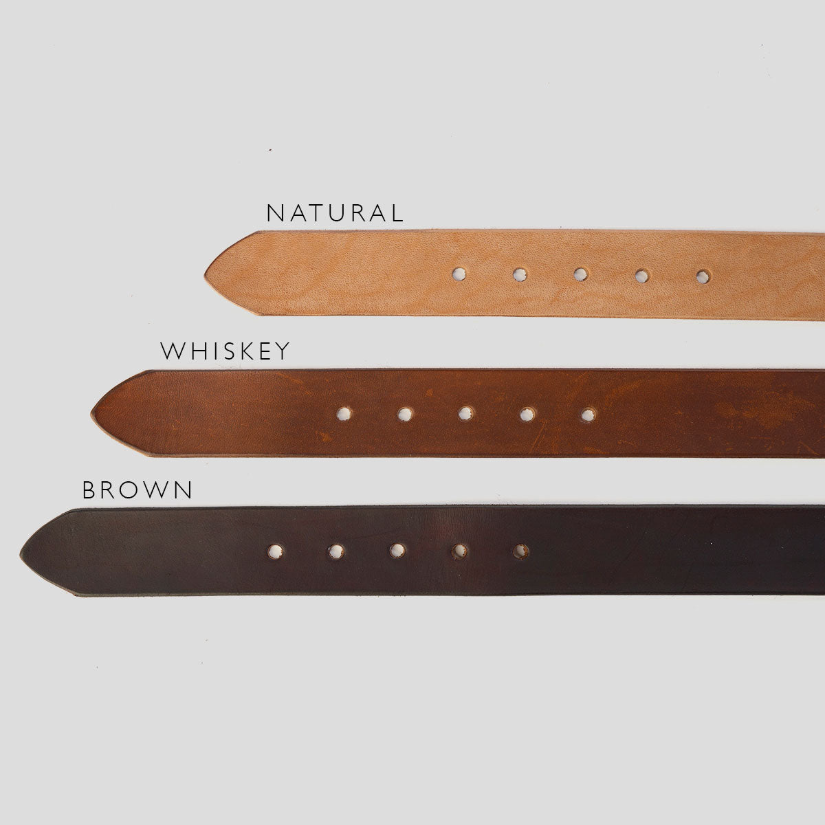 Classic Horsehide Belt No.94 | Whiskey (DISC)