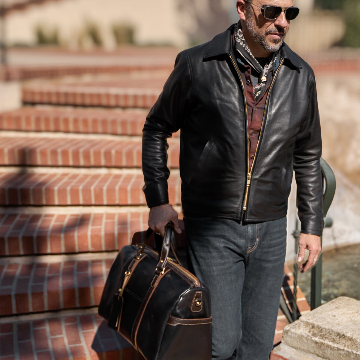 Classic Americana Bomber No.102 | Black